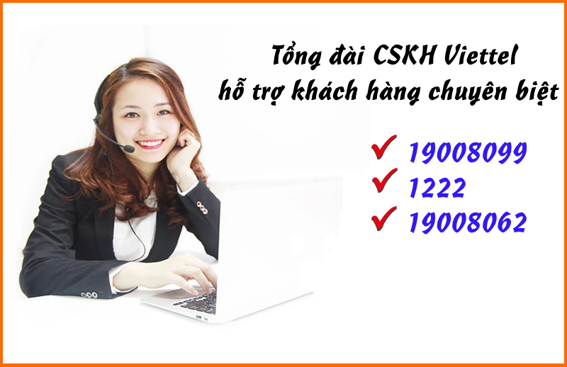 Tổng đài chăm sóc khách hàng Viettel chuyên biệt