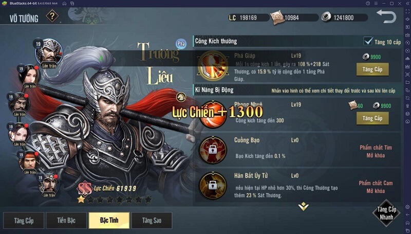 Trang bị phong phú