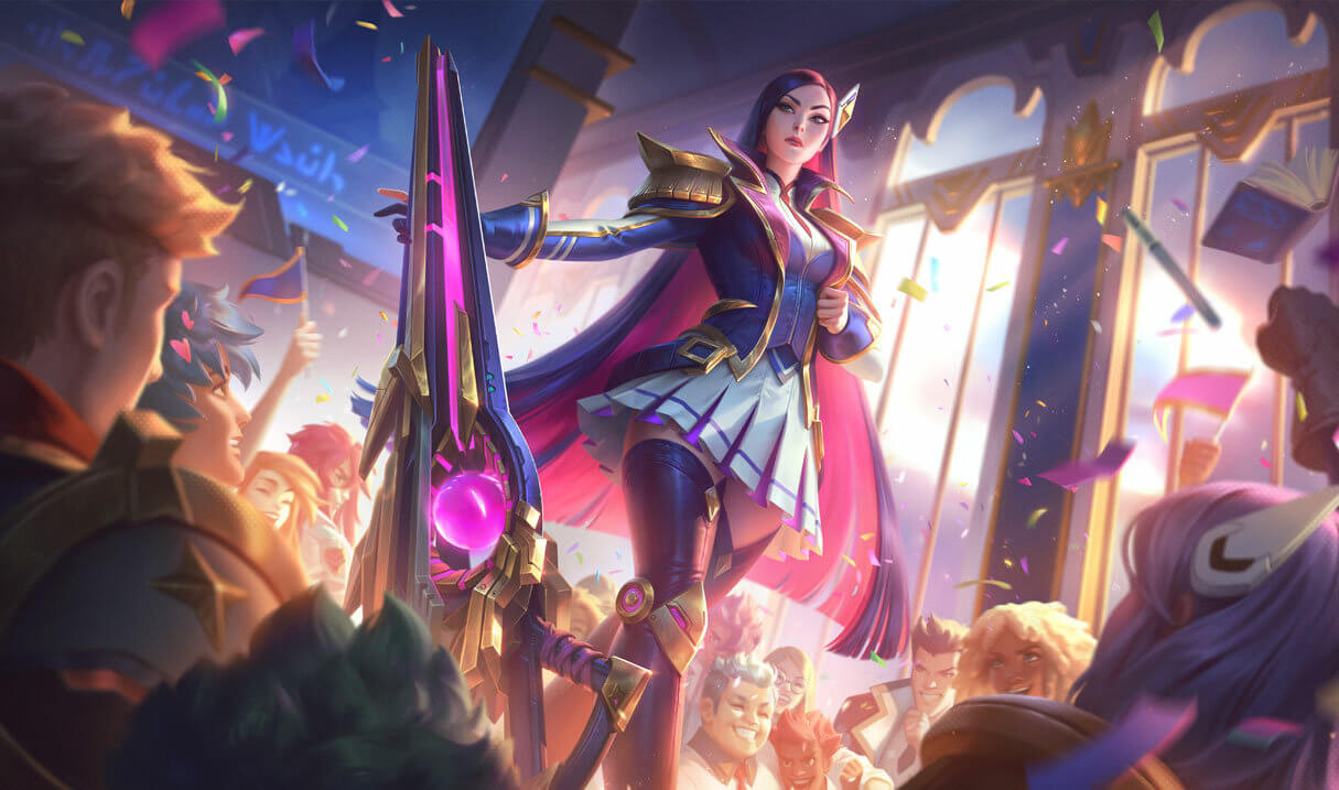 Tướng nữ Caitlyn trong Liên Minh Huyền Thoại