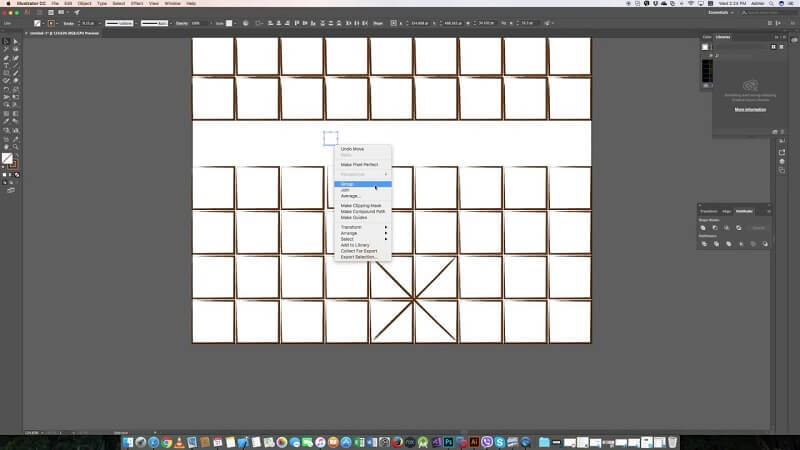 Vẽ đường kẻ chéo trong bàn cờ tướng