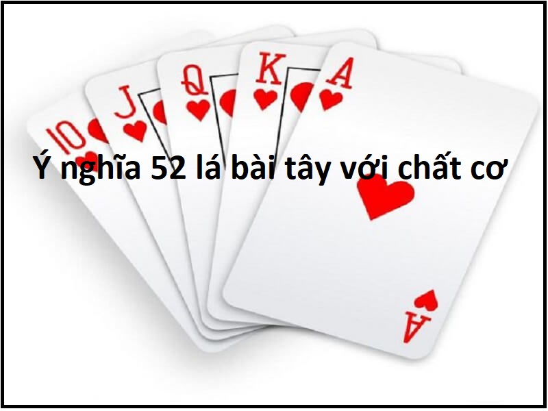 Ý nghĩa về các lá bài chất cơ