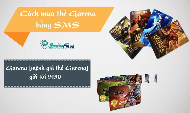 Cách mua thẻ Garena bằng SMS đơn giản và vô cùng chính xác