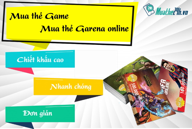 Địa chỉ mua thẻ Garena Online giá rẻ, chất lượng tốt nhất