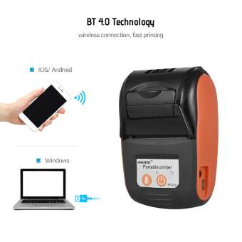 GOOJPRT PT-210 Portable Thermal Printer Handheld 55mm 3