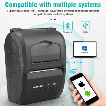 Mini Portable Bluetooth Thermal Printer Rechargeab 3