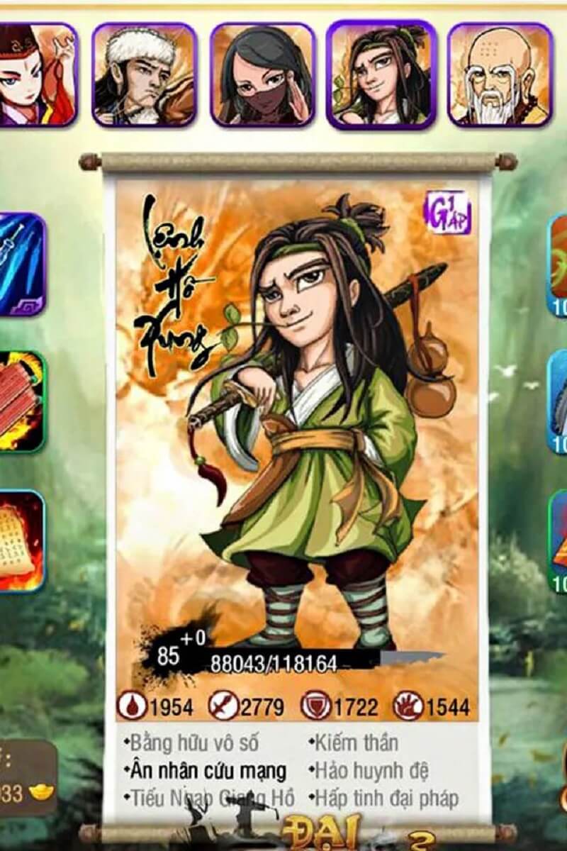 Game đại minh chủ - Game thẻ tướng hấp dẫn người chơi