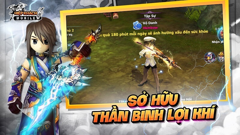 Hướng dẫn chi tiết cách nạp game hiệp khách mobile