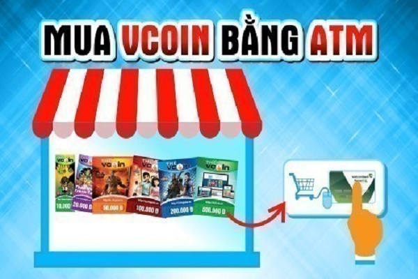 mua thẻ vcoin bằng thẻ atm