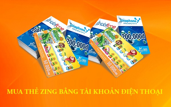 mua thẻ zing bằng sms