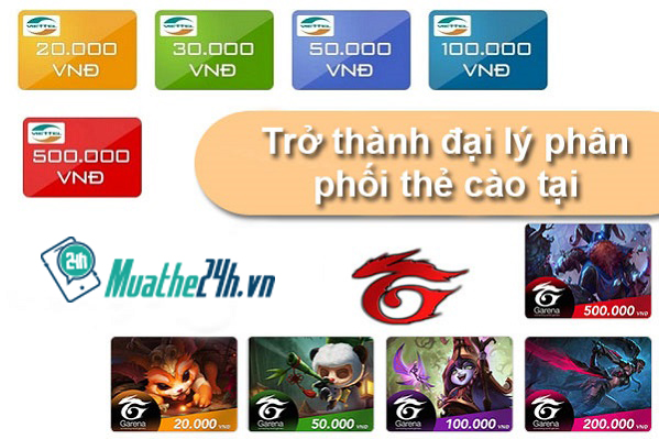 đại lý phân phối thẻ cào