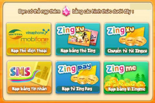 mua thẻ vinagame bằng sms