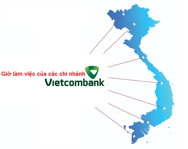 Giờ làm việc của Vietcombank theo vùng miền