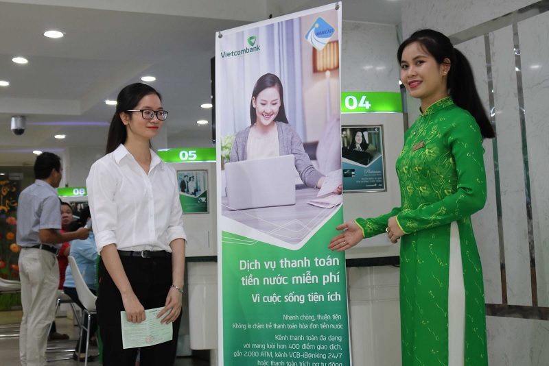 Cách giao dịch có thể thực hiện trong giờ làm việc của Vietcombank