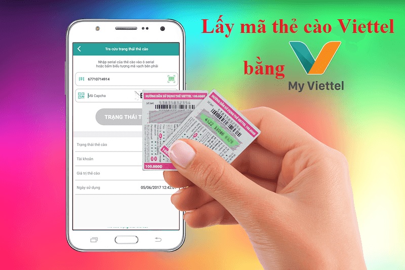 Cách lấy lại mã thẻ cào Viettel bằng My Viettel