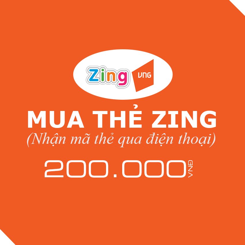 mua thẻ cào zing bằng sms