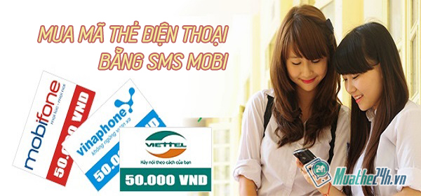 Hướng dẫn chi tiết cách mua mã thẻ điện thoại bằng sms mobi