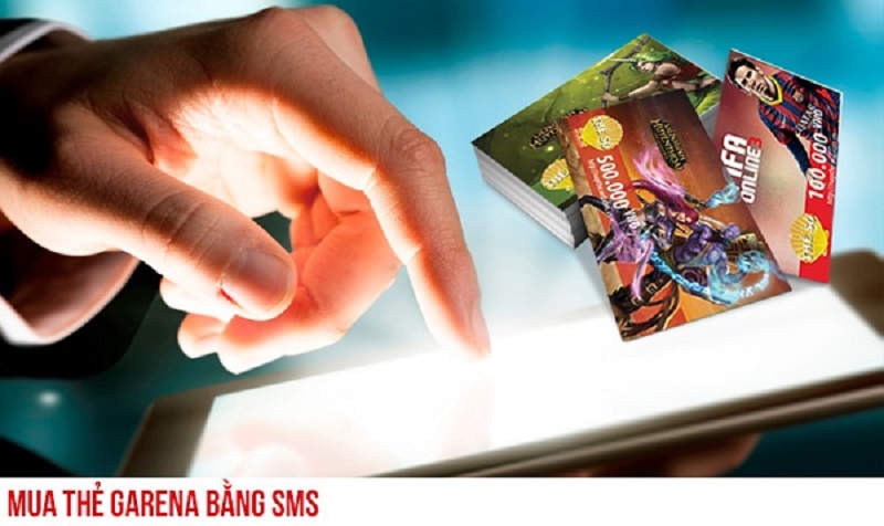 Mua thẻ Garena bằng thẻ cào Viettel