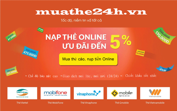 ưu đãi khi mua thẻ cào điện thoại vietcombank