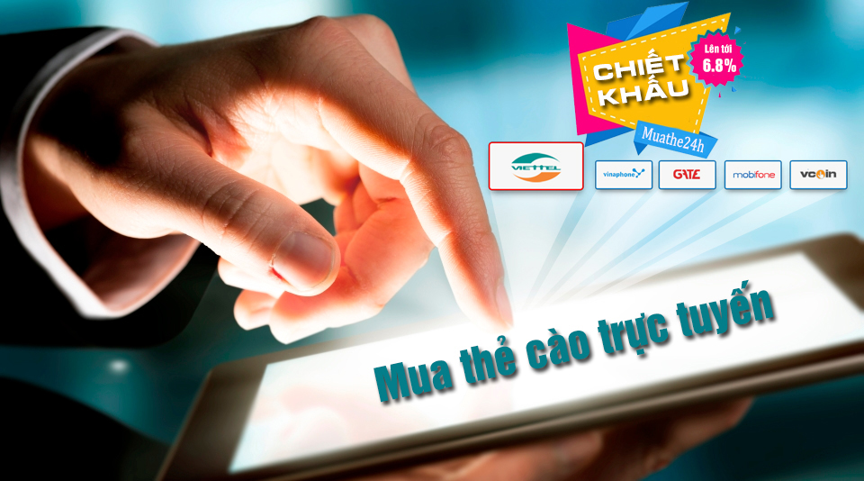 Hình thức mua thẻ cào điện thoại chiết khấu cao bạn nên biết!
