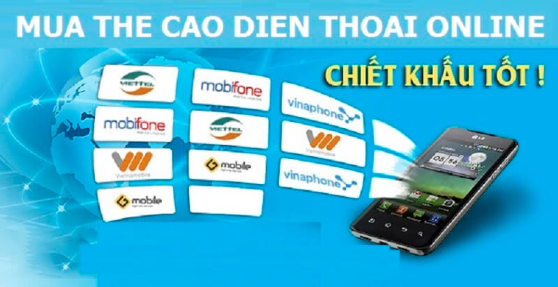 Mua thẻ điện thoại online từ muathe6s.com