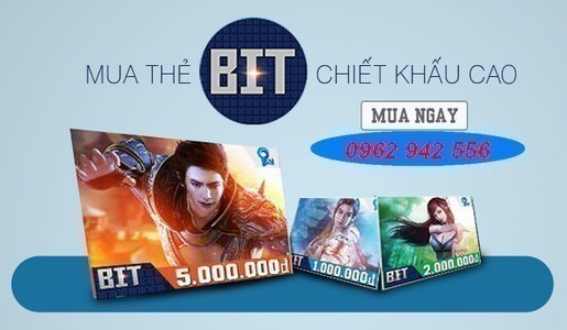 Nạp thẻ game BIT nhanh chóng