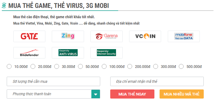 mua thêm lưu lượng