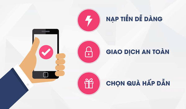 Nạp tiền điện thoại bằng tài khoản sacombank