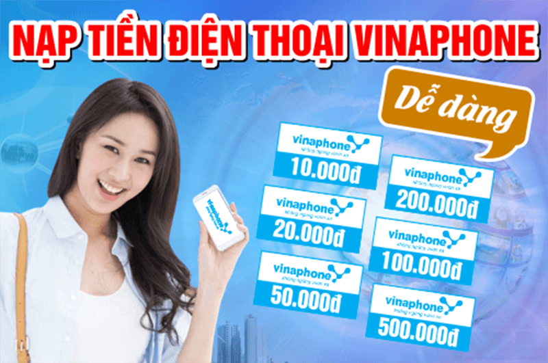 Mua thẻ điện thoại Vinaphone - sự tiện lợi mua bán thời 4.0