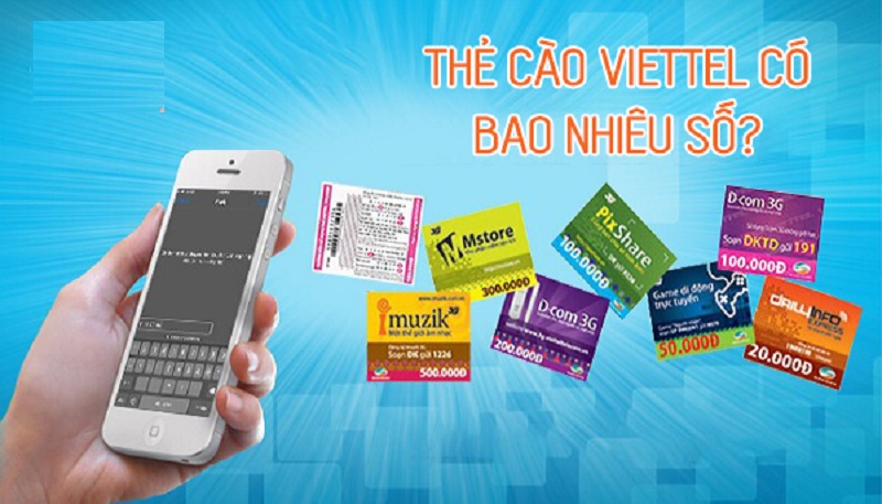 Mã thẻ viettel có bao nhiêu số trong thời điểm hiện tại