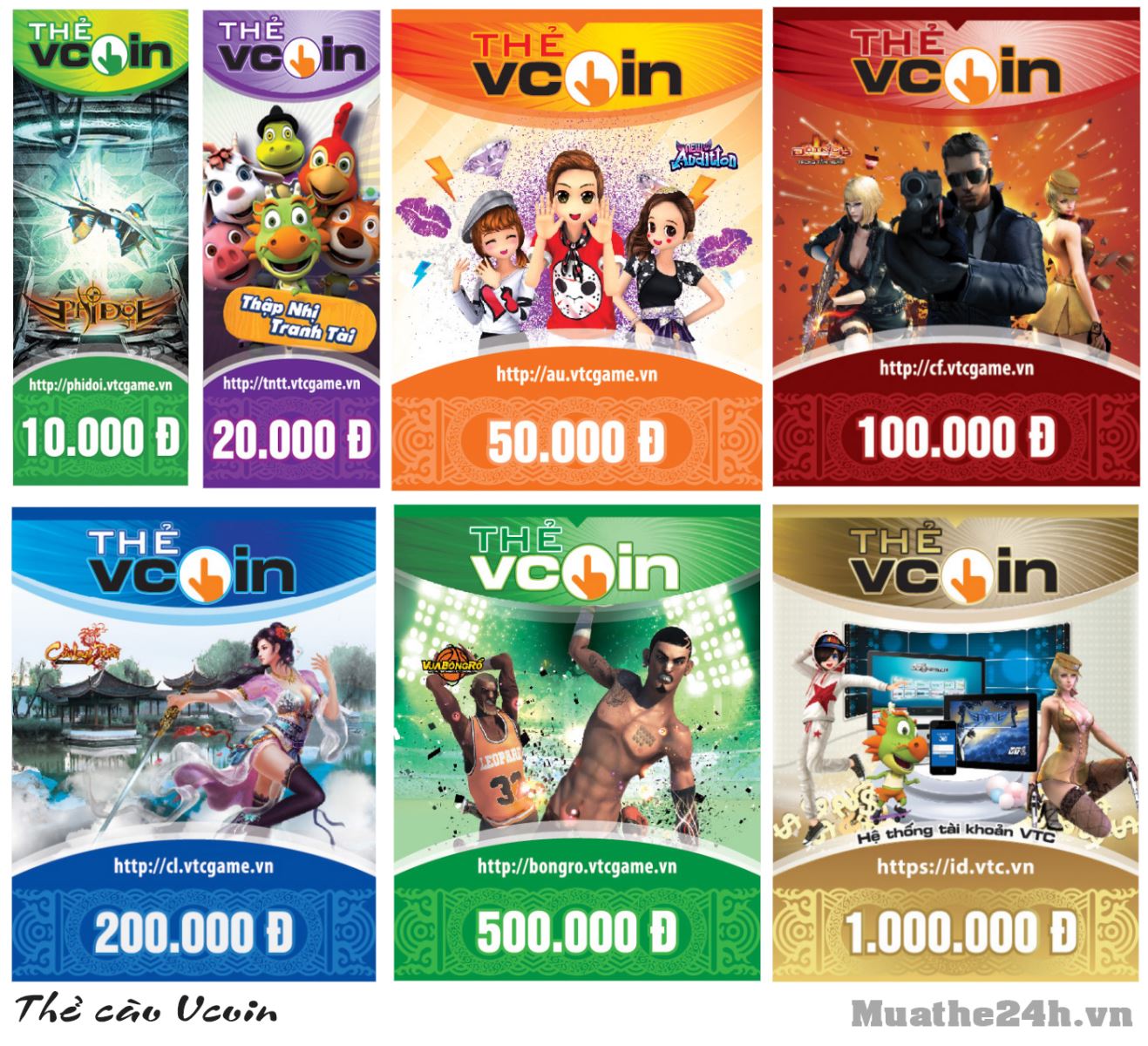 Hướng dẫn chi tiết hình thức mua thẻ Vcoin Online nhanh chóng